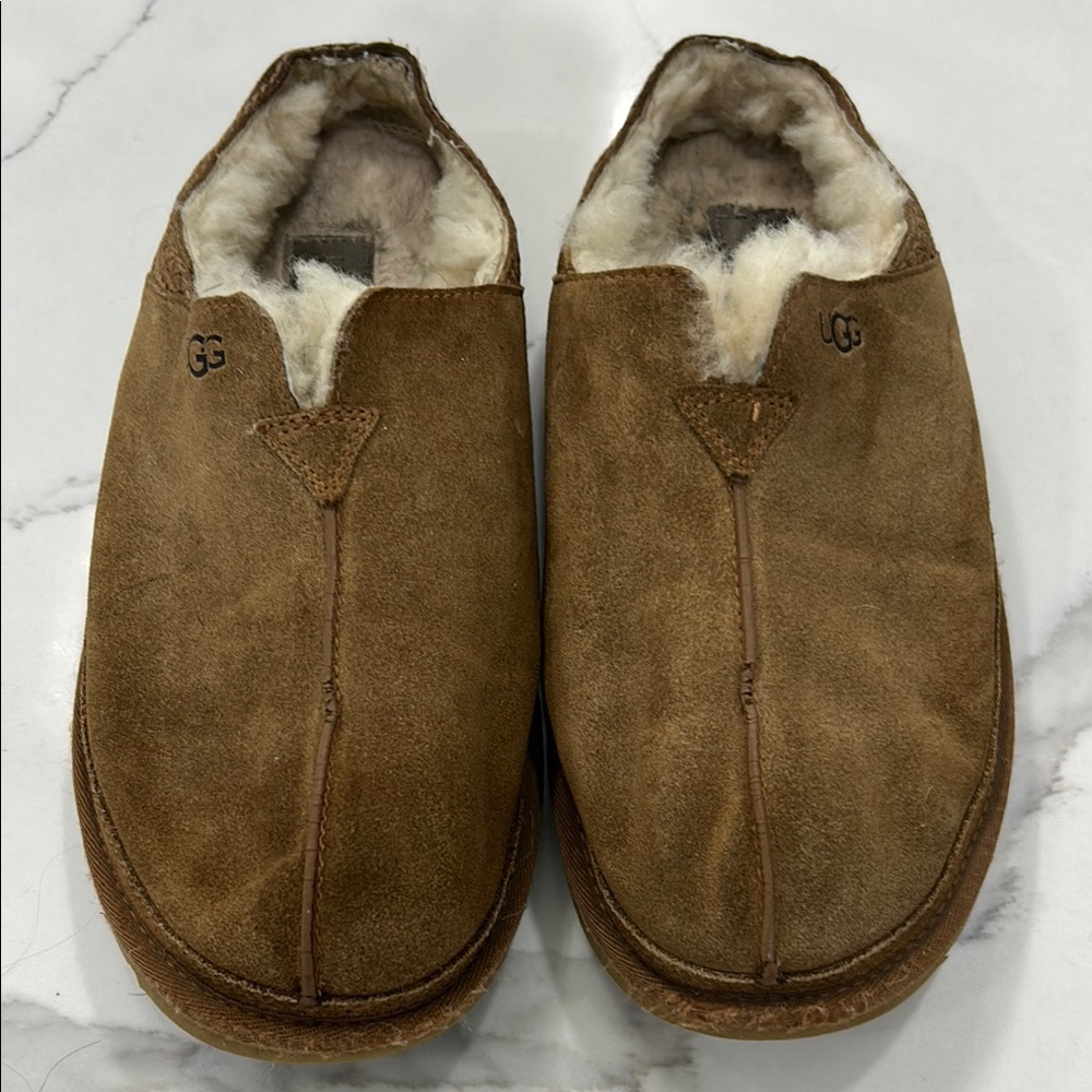 UGG Neuman Chestnut Slippers. Size 13